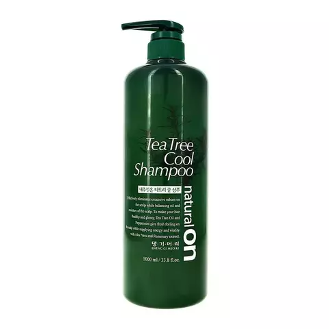 Daeng Gi Meo Ri Naturalon Tea Tree Cool Shampoo Охлаждающий шампунь с экстрактом чайного дерева