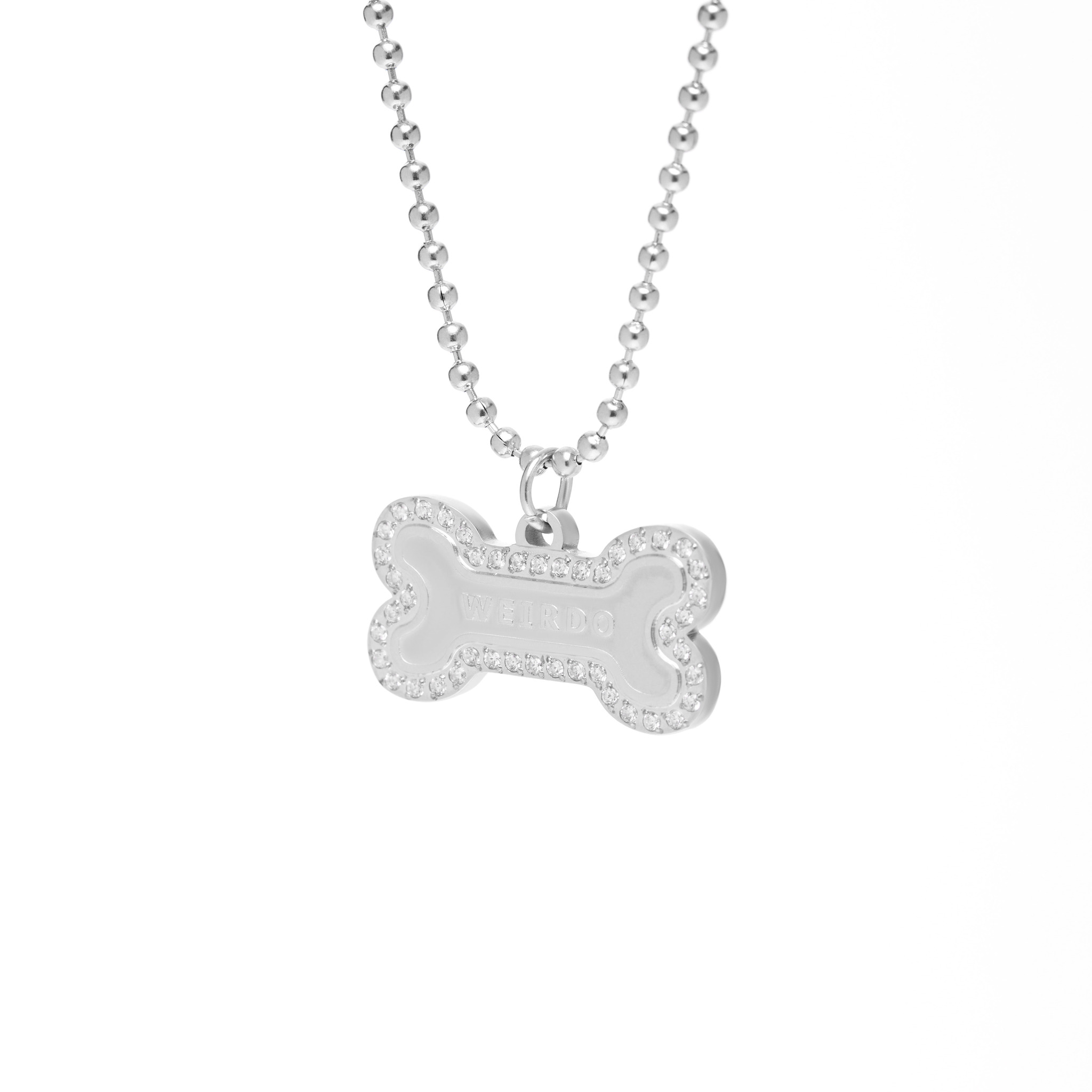 JULY CHILD Колье Doggie Tag Necklace – Silver