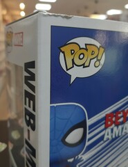 Funko POP! Marvel: Web-Man with Webbing (Exc) (1560) (Бамп)