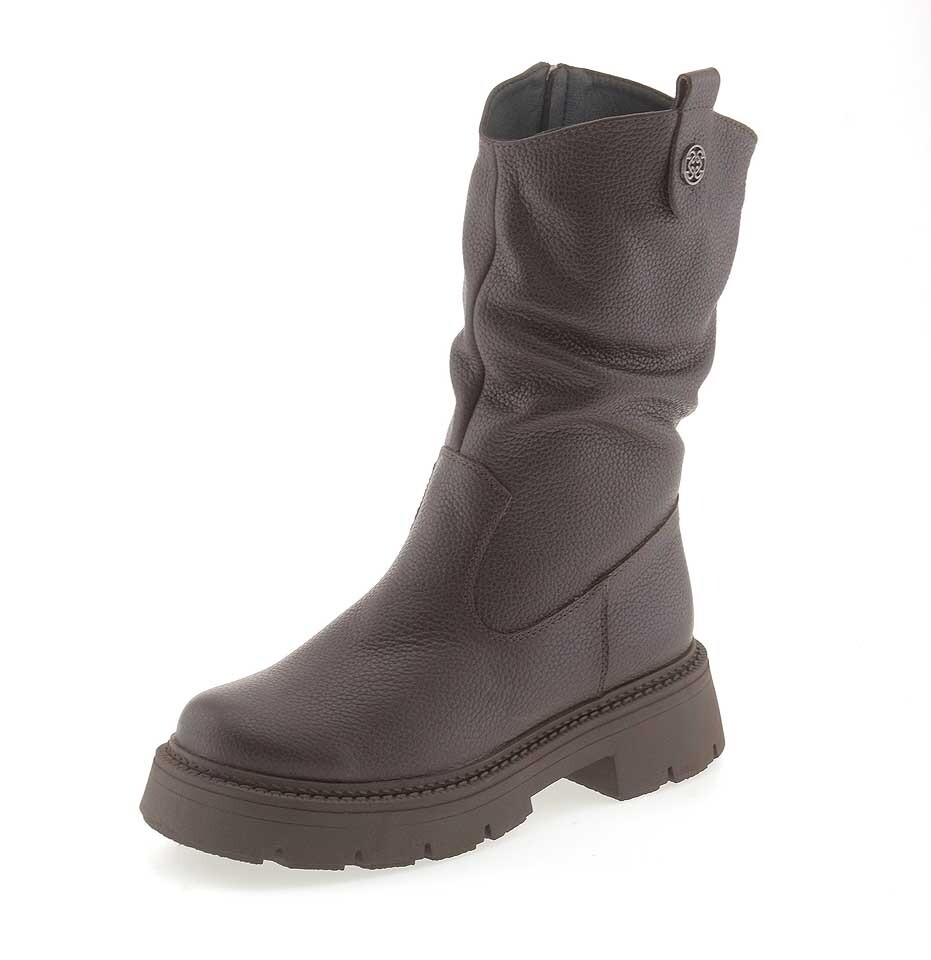 Полусапоги женские SELM 4013-12 коричневые