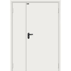 Купить Дверь противопожарная металлическая двустворчатая EI60 ДП-1,5 RAL 7035