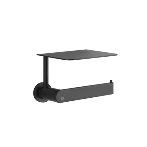 Gessi 38855#299 Gessi Emporio accessories Настенный держатель для туалетной бумаги с крышкой, цвет: Black XL