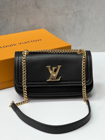 Сумка Louis Vuitton Lockme Chain East West черный