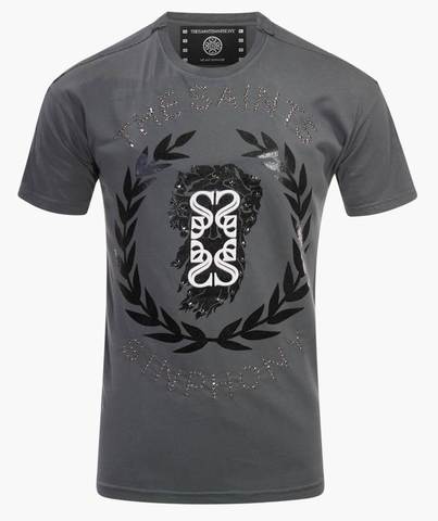 The Saints Sinphony | Футболка мужская ZEUS CREST GREY TS2911 перед