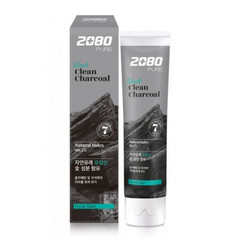 Зубная паста Aekyung Dental Clinic 2080 Pure Black Clean Charcoal Fresh Mint черная 120 гр