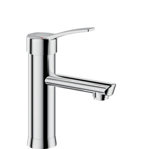 Delabie 2721TEP Смеситель EP для раковины, В.95, Д.120, без тяги, сплошная рукоятка