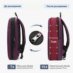 Рюкзак для ноутбука Tigernu T-B9013 черный