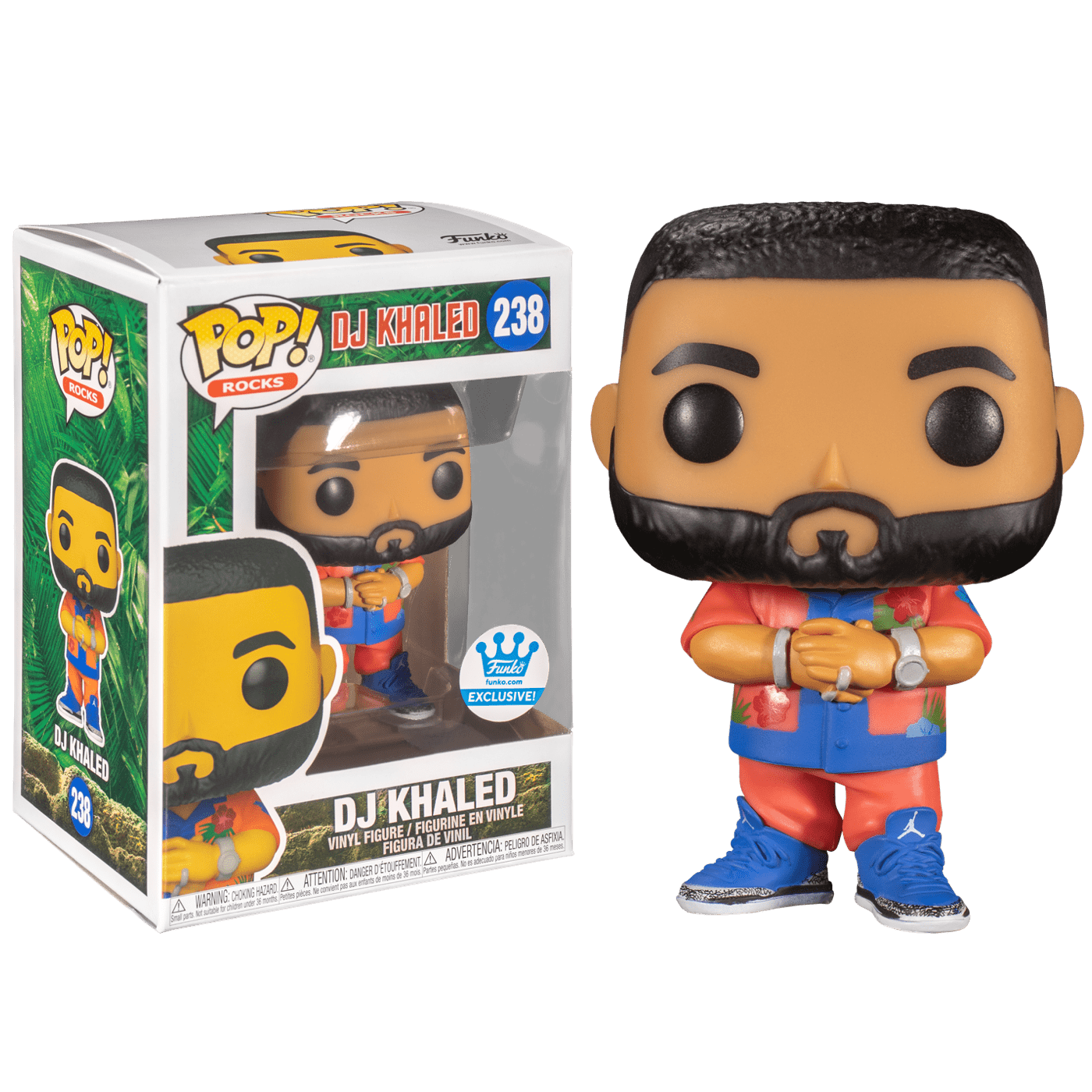 Фигурка Funko POP! DJ Khaled (Exc) (238) – купить по выгодной цене |  Интернет-магазин комиксов 28oi.ru