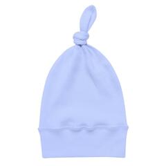 Шапочка с узелком (голубой)