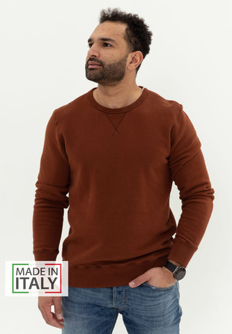 Свитшот Bowery NYC однотонный Bombay Brown