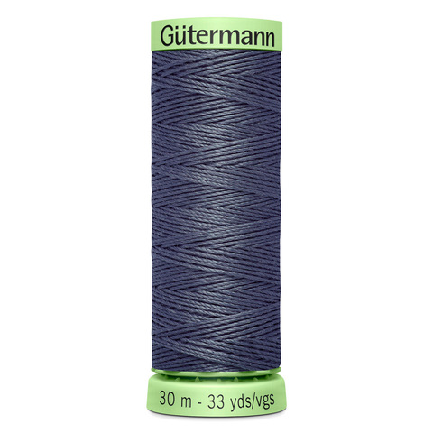 Нить Top Stitch 30/30 м для декоративной отстрочки, Gutermann, 093 аспидно-серый
