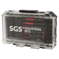 Набор бит SGS PH/PZ/TORX/HEX/PLUS-MINUS S2 42шт IMPACT 63-42C