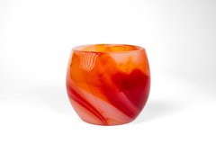 Пиала "Нефритовое Стекло", Рубиновая, 70 мл.