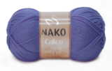 Пряжа Nako Calico 10287 фиолетовый