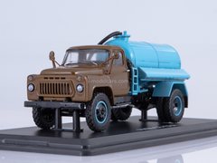 GAZ-53A Cesspool truck ANM-53 khaki blue 1:43 Start Scale Models (SSM)