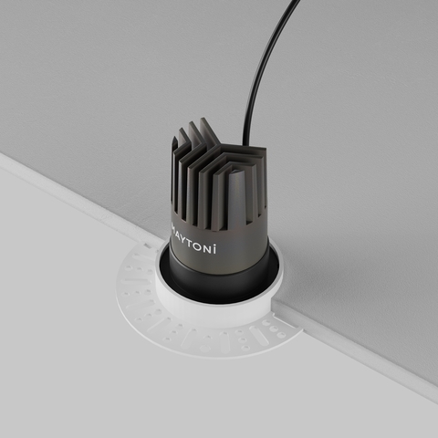Встраиваемый светодиодный светильник Maytoni Dip DL124-10W-3K-TRS-B