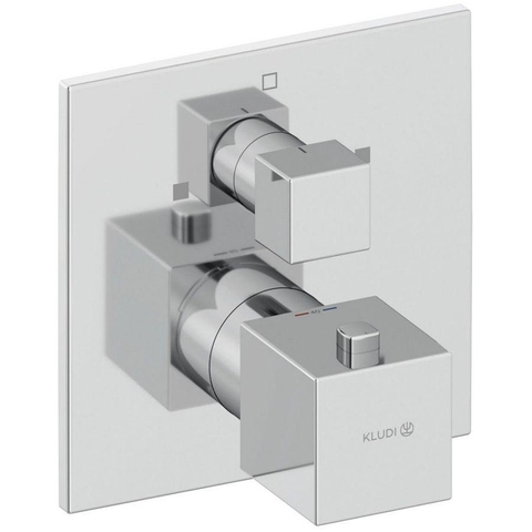 Kludi 548100575 Kludi 548100575 DECUS встраиваемый смеситель для ванны и душа с термостатом, SLIM.BOXX 88022 хром