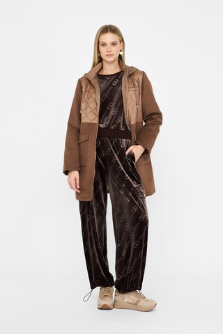 Liu Jo Брюки из шенилла с логотипами