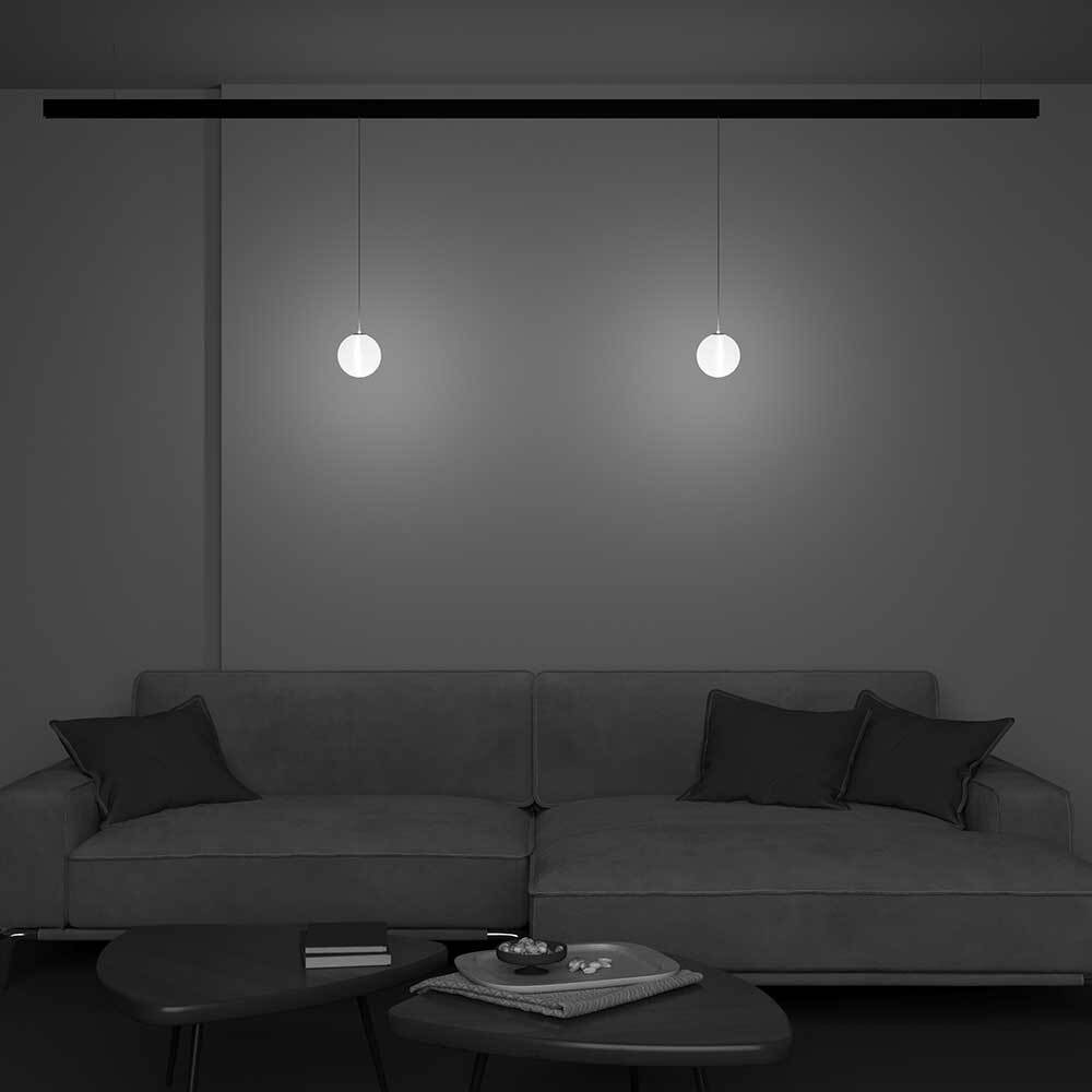 Трековый светодиодный светильник Maytoni Technical Luna TR039-2-5W3K