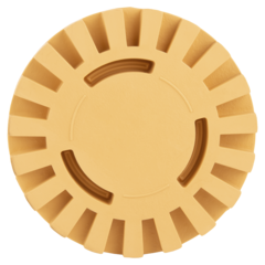 HANKO Диск резиновый для удаления клея РИФЛЕНЫЙ 20 мм