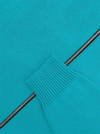 Толстовка на замке из шелка