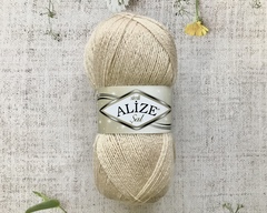 Пряжа ALIZE "Simli Sal". 67 молочно-бежевый