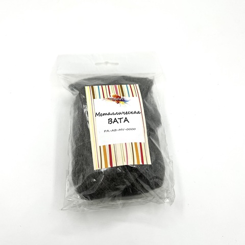 Металлическая вата очень тонкая 00, 1м.