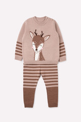 комплект  для девочки  К 851/ш/бежевый