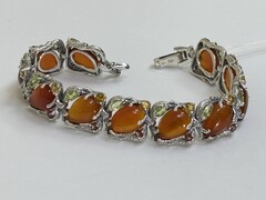 Тамарикс (серебряный браслет)