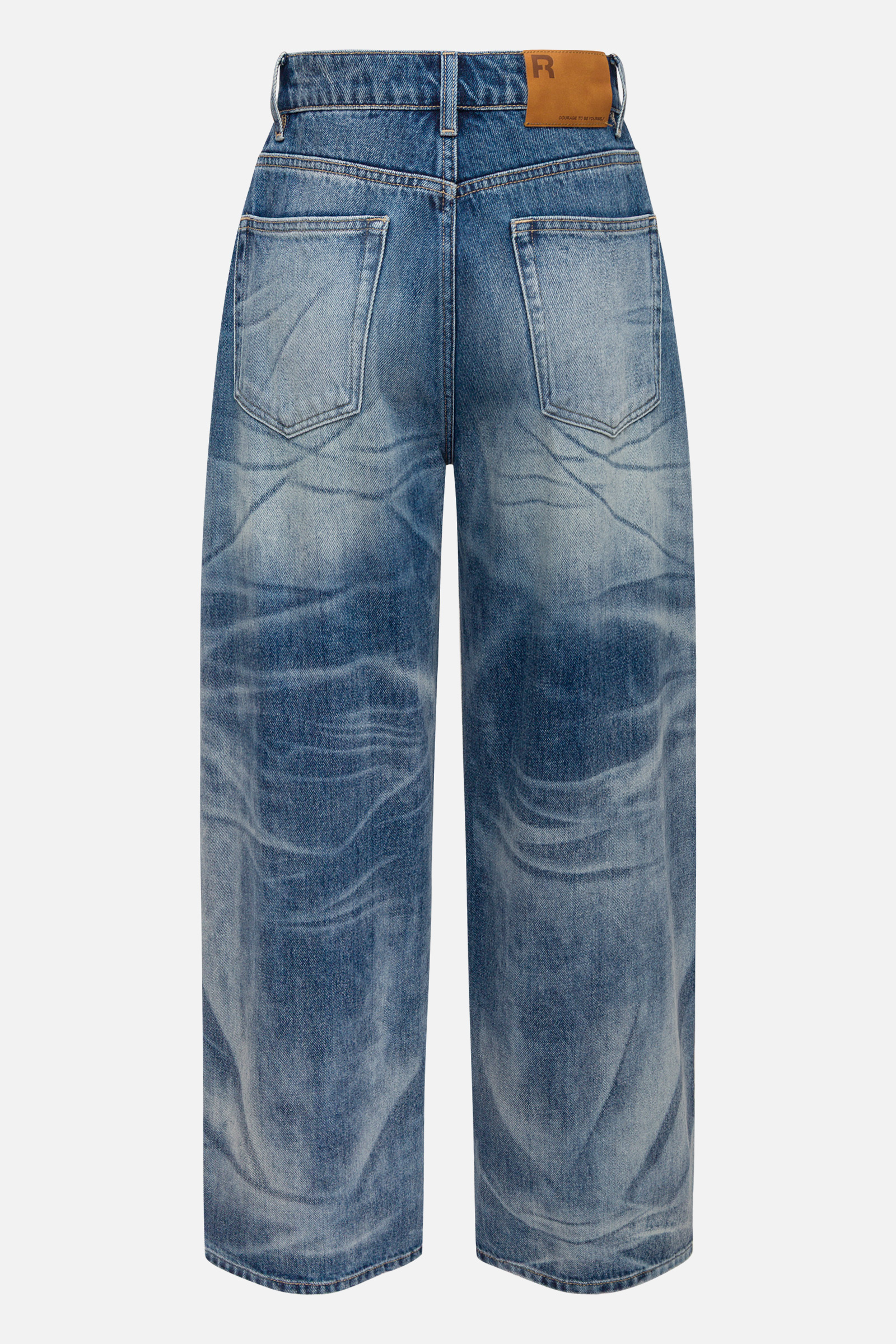 Джинсы acid wash