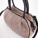 Сумка Саломея 479 македония тауп + черный