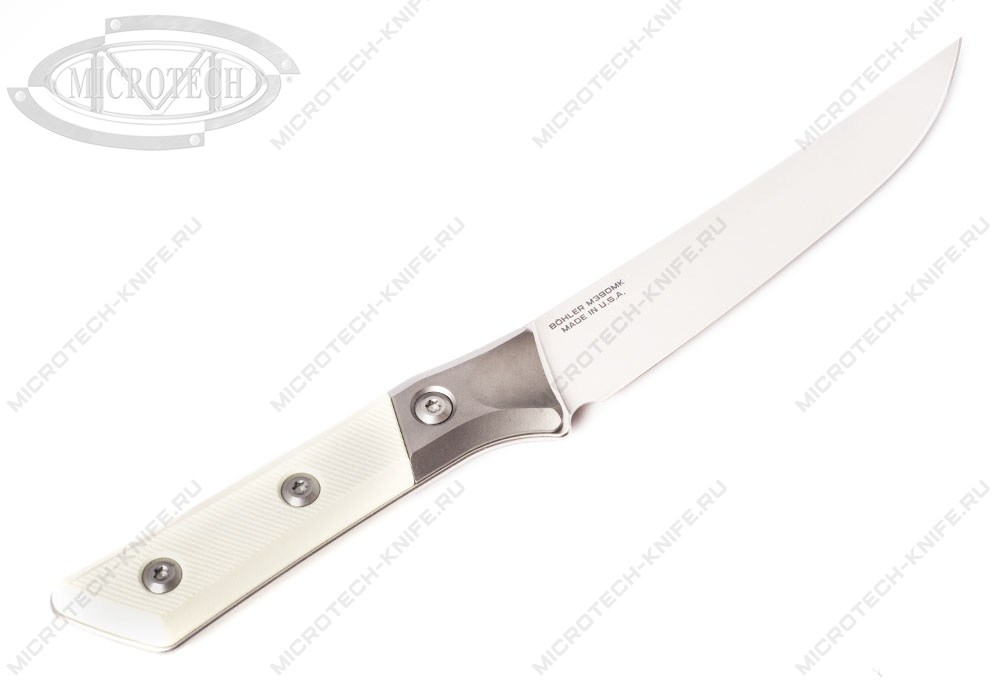 Нож Microtech Kitchen Boning Bolster G-10 3100B-10IV Ivory