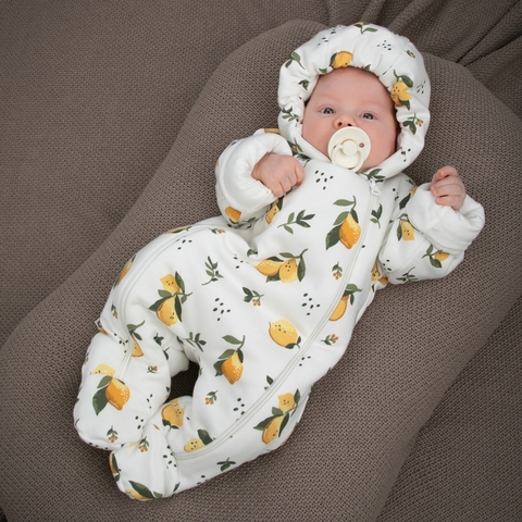 Утеплённый комбинезон из интерлока