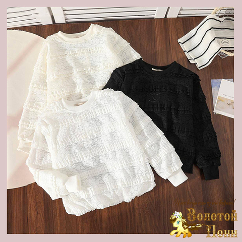 Блуза девочке (6-10) 260216-FW721