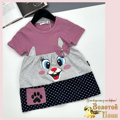 Платье хлопок д (2-5) 260226-XL9029