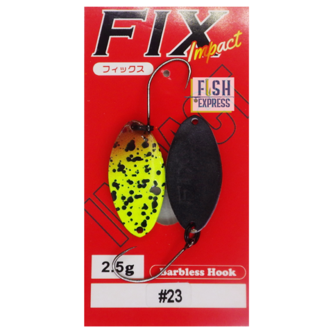 Блесна колеблющаяся FOREST FIX IMPACT 2.5g цвет #23 (РЕПЛИКА)
