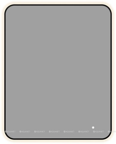 Aquanet 367651 Зеркало Контур 1000х800 LED ТХ цв. черный (367651)