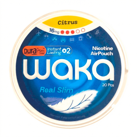 Жевательный табак WAKA 20pcs 16mg Strong - Цитрус