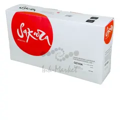 Картридж Sakura CE743A (307A) для HP CP5225, пурпурный, 7300 к.