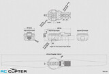 Набор ВМГ T-Motor A12XL-14S (A12XL KV77 1шт, ESC 14S FOC 200A 1шт, MF4918P 1шт) тяга 20-43 кг, для агродронов 40-50л