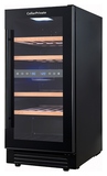 Винный шкаф Cellar Private CP027-2TB черная дверь