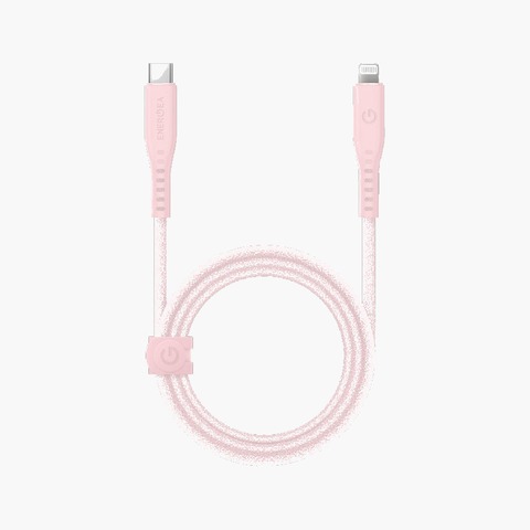 Кабель Energea Flow USB-C to Lightning 1.5M, Розовый | Pink