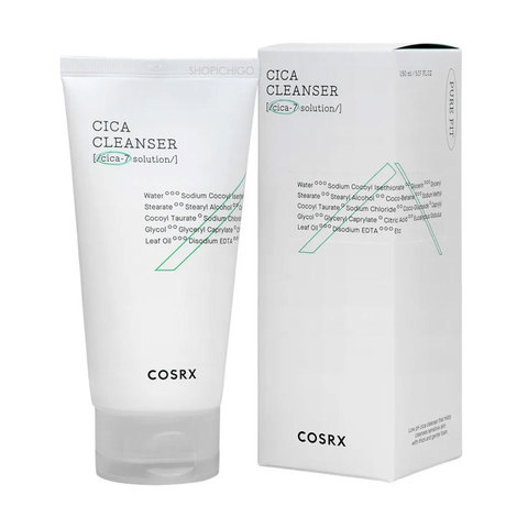 CosRX Pure Fit Cica Cleanser мягкая пенка для чувствительной кожи