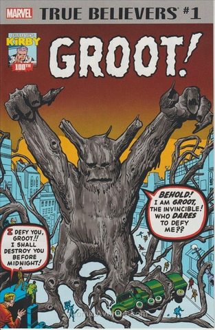 True Believers: Kirby 100th—Groot #1