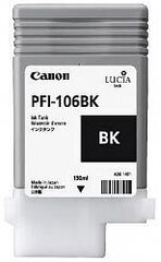 Картридж Canon PFI-106BK black (черный) для imagePROGRAF 6300/6350/6400/6450