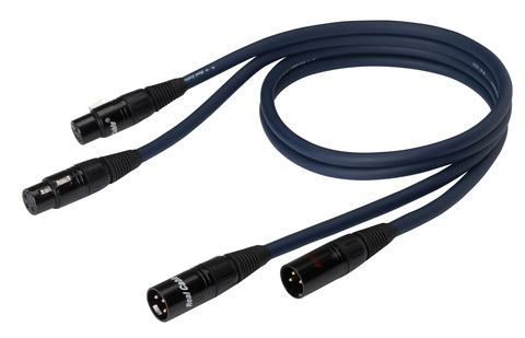 Real Cable XLR128, 1m, кабель межблочный