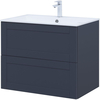 Aquanet 323184 Тумба с раковиной Терра 80 цв.маренго (323184)