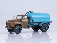 GAZ-53A Cesspool truck ANM-53 khaki blue 1:43 Start Scale Models (SSM)