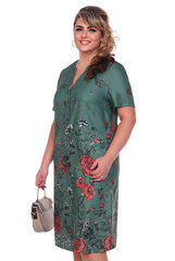 Платье СР-ак-2608 Н(оливковый)