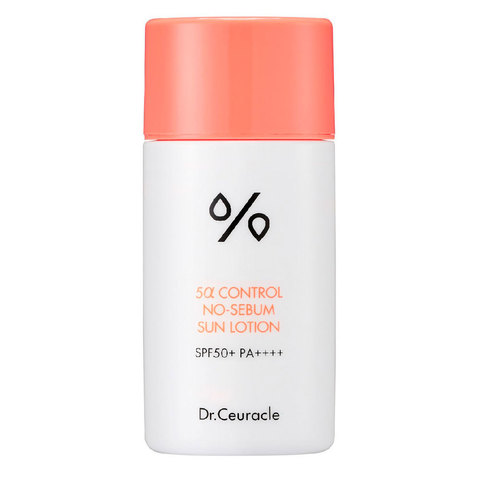 Солнцезащитный лосьон Dr.Ceuracle 5A Control No-Sebum Sun Lotion SPF50+ 50 мл